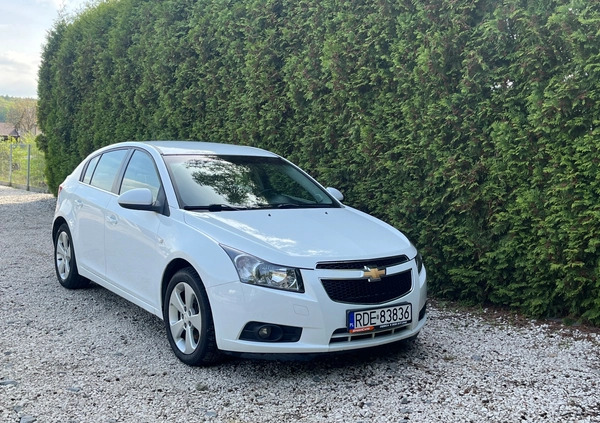 Chevrolet Cruze cena 21900 przebieg: 133000, rok produkcji 2012 z Dębica małe 106